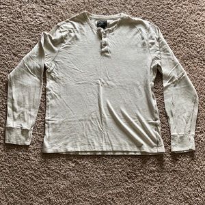 1/4 button long sleeve